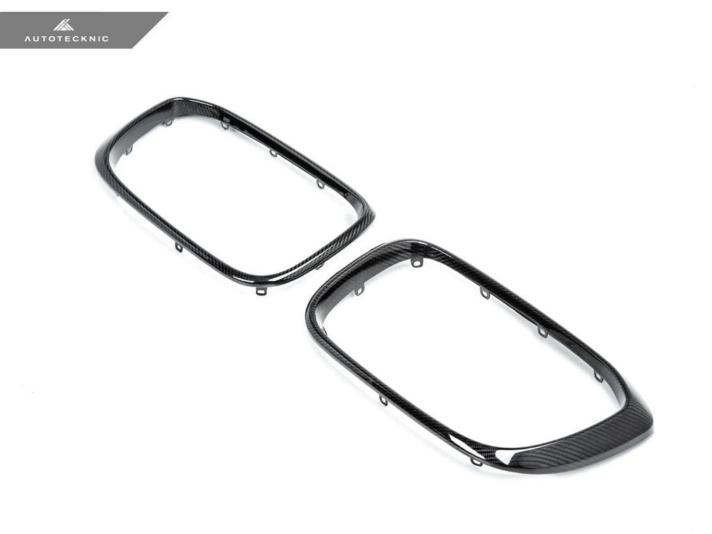 Kies-Motorsports AutoTecknic USA AutoTecknic Replacement Dry Carbon Grille Surround Set - BMW G01 X3 | G02 X4 Pre-LCI