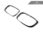 Kies-Motorsports AutoTecknic USA AutoTecknic Replacement Dry Carbon Grille Surround Set - F97 X3M | F98 X4M