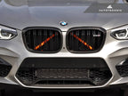 Kies-Motorsports AutoTecknic USA AutoTecknic Replacement Dry Carbon Grille Surround Set - F97 X3M | F98 X4M
