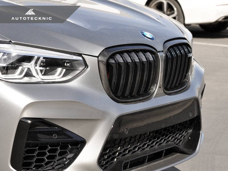 Kies-Motorsports AutoTecknic USA AutoTecknic Replacement Dry Carbon Grille Surround Set - G01 X3 | G02 X4 Pre-LCI