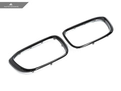 Kies-Motorsports AutoTecknic USA AutoTecknic Replacement Dry Carbon Grille Surround Set - G01 X3 | G02 X4 Pre-LCI