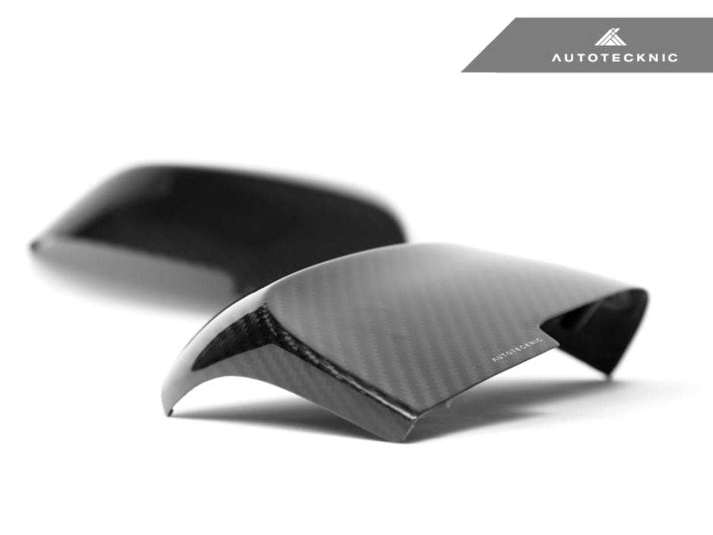 Kies-Motorsports AutoTecknic USA AutoTecknic Replacement Dry Carbon Mirror Covers - BMW E84 X1 | F20 1-Series | F22 2-Series | F30 3-Series | F32/ F36 4-Series | F87 M2