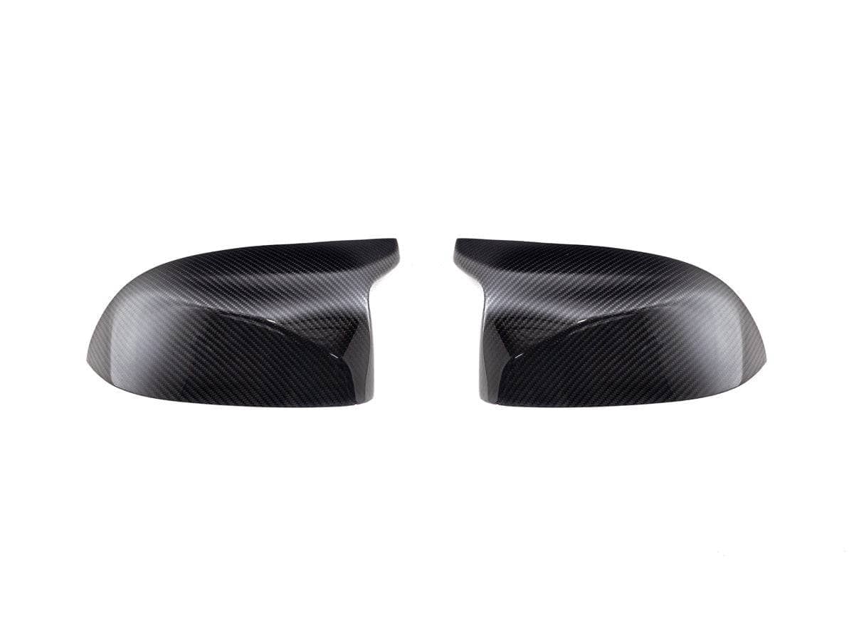 Kies-Motorsports AutoTecknic USA AutoTecknic Replacement Dry Carbon Mirror Covers - BMW G09 XM G09 XM / 3K Twill Weave (2X2) / Gloss Finish