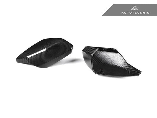 Kies-Motorsports AutoTecknic USA AutoTecknic Replacement Dry Carbon Mirror Covers - Chevrolet C8 Corvette Chevrolet C8 Corvette 2020-Up