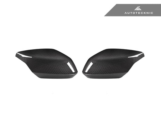 Kies-Motorsports AutoTecknic USA AutoTecknic Replacement Dry Carbon Mirror Covers - Chevrolet C8 Corvette Chevrolet C8 Corvette 2020-Up