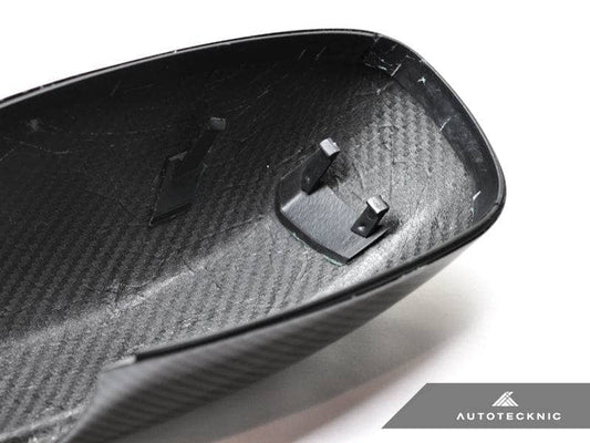 Kies-Motorsports AutoTecknic USA AutoTecknic Replacement Dry Carbon Mirror Covers - Dodge Charger 2011-2019