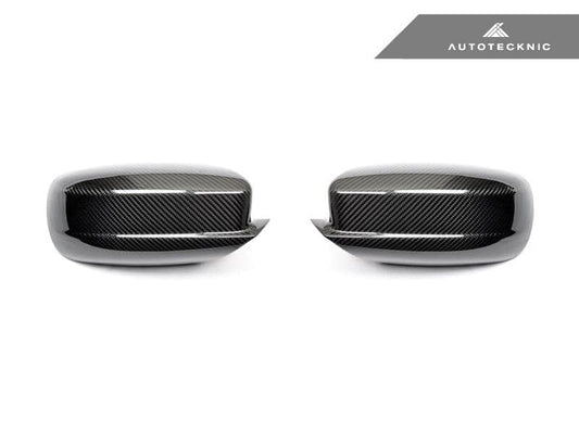Kies-Motorsports AutoTecknic USA AutoTecknic Replacement Dry Carbon Mirror Covers - Dodge Charger 2011-2019