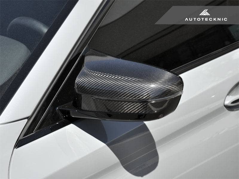 Kies-Motorsports AutoTecknic USA AutoTecknic Replacement Dry Carbon Mirror Covers - F90 M5