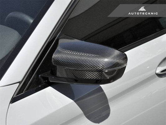 Kies-Motorsports AutoTecknic USA AutoTecknic Replacement Dry Carbon Mirror Covers - F90 M5
