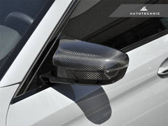Kies-Motorsports AutoTecknic USA AutoTecknic Replacement Dry Carbon Mirror Covers - F90 M5
