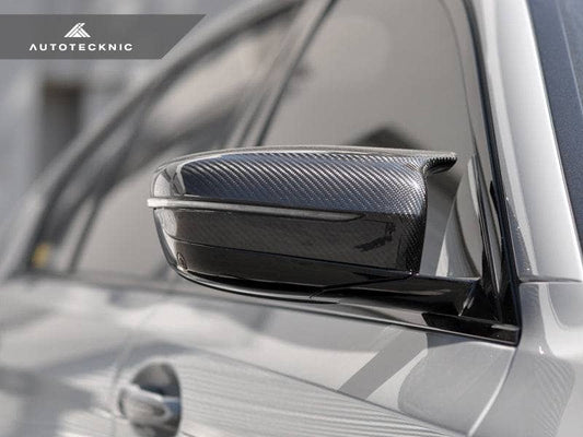 Kies-Motorsports AutoTecknic USA AutoTecknic Replacement Dry Carbon Mirror Covers - F90 M5