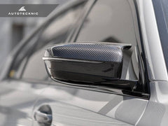 Kies-Motorsports AutoTecknic USA AutoTecknic Replacement Dry Carbon Mirror Covers - F90 M5