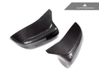 Kies-Motorsports AutoTecknic USA AutoTecknic Replacement Dry Carbon Mirror Covers - F90 M5