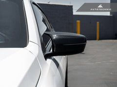 Kies-Motorsports AutoTecknic USA AutoTecknic Replacement Dry Carbon Mirror Covers - F90 M5