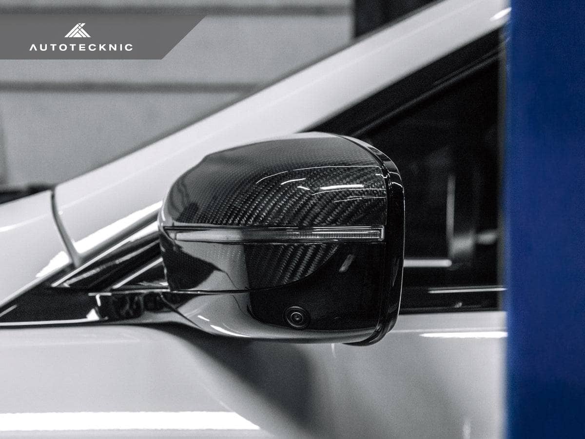 Kies-Motorsports AutoTecknic USA AutoTecknic Replacement Dry Carbon Mirror Covers - F90 M5