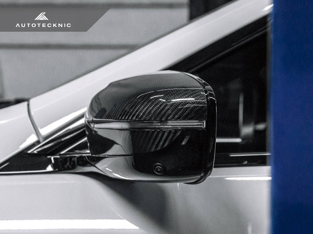 Kies-Motorsports AutoTecknic USA AutoTecknic Replacement Dry Carbon Mirror Covers - F90 M5