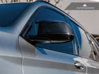 Kies-Motorsports AutoTecknic USA AutoTecknic Replacement Dry Carbon Mirror Covers - F97 X3M | F98 X4M