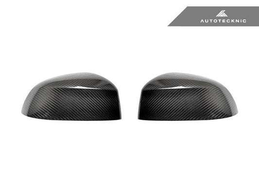 Kies-Motorsports AutoTecknic USA AutoTecknic Replacement Dry Carbon Mirror Covers - G01 X3 | G02 X4