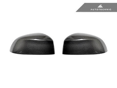 Kies-Motorsports AutoTecknic USA AutoTecknic Replacement Dry Carbon Mirror Covers - G01 X3 | G02 X4