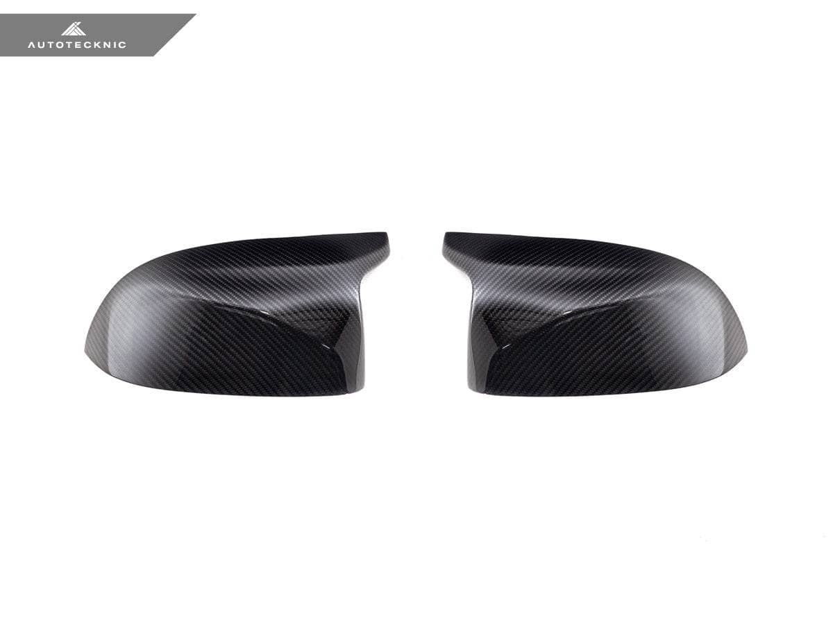Kies-Motorsports AutoTecknic USA AutoTecknic Replacement Dry Carbon Mirror Covers - G05 X5 M60i | G06 X6 M60i