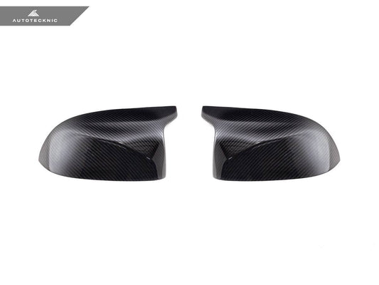 Kies-Motorsports AutoTecknic USA AutoTecknic Replacement Dry Carbon Mirror Covers - G05 X5 M60i | G06 X6 M60i