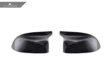 Kies-Motorsports AutoTecknic USA AutoTecknic Replacement Dry Carbon Mirror Covers - G05 X5 M60i | G06 X6 M60i