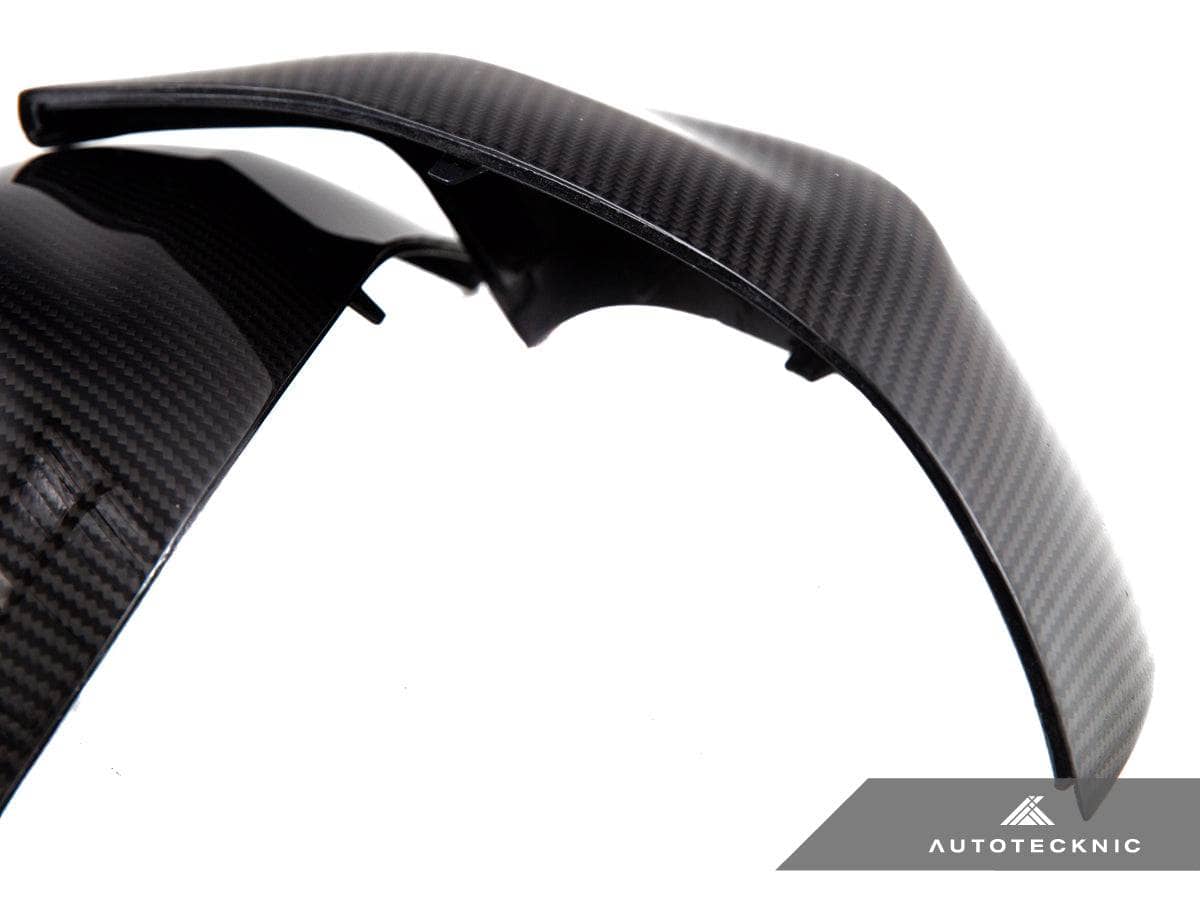 Kies-Motorsports AutoTecknic USA AutoTecknic Replacement Dry Carbon Mirror Covers - G07 X7 M60I G07 X7 M60I / 3K Twill Weave (2X2) / Gloss Finish