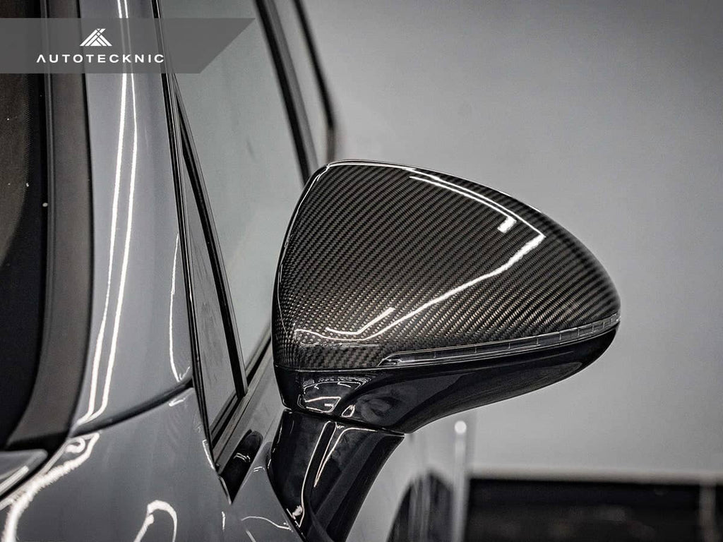 Kies-Motorsports AutoTecknic USA AutoTecknic Replacement Dry Carbon Mirror Covers - Porsche 958.2 Cayenne