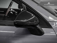 Kies-Motorsports AutoTecknic USA AutoTecknic Replacement Dry Carbon Mirror Covers - Porsche 958.2 Cayenne