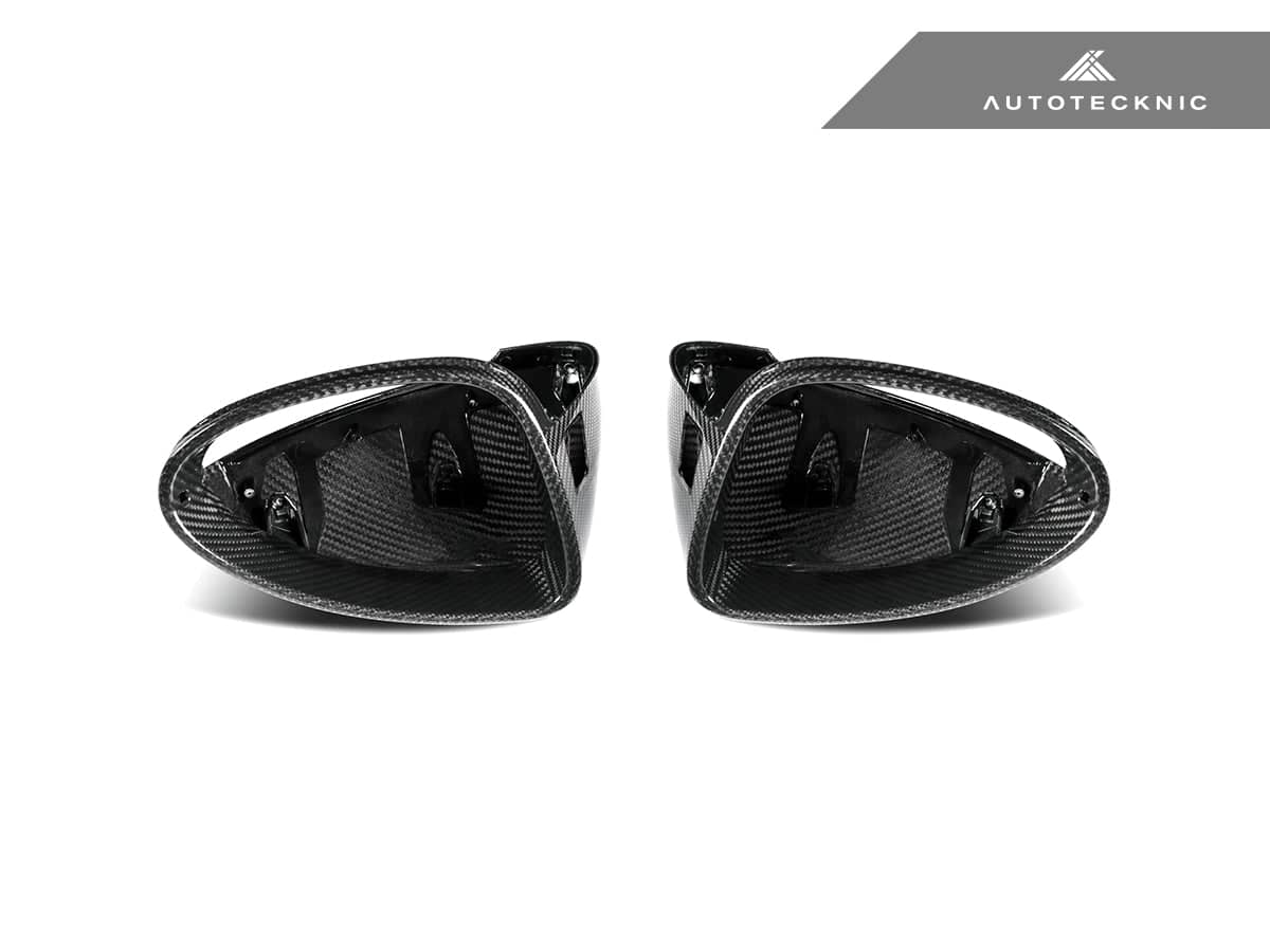 Kies-Motorsports AutoTecknic USA AutoTecknic Replacement Dry Carbon Mirror Covers - Porsche 958.2 Cayenne