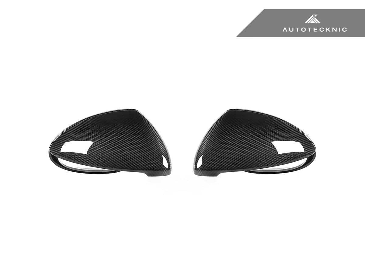 Kies-Motorsports AutoTecknic USA AutoTecknic Replacement Dry Carbon Mirror Covers - Porsche 958.2 Cayenne