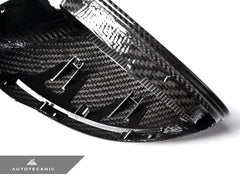 Kies-Motorsports AutoTecknic USA AutoTecknic Replacement Dry Carbon Mirror Covers - Porsche 95B Macan