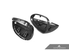 Kies-Motorsports AutoTecknic USA AutoTecknic Replacement Dry Carbon Mirror Covers - Porsche 95B Macan