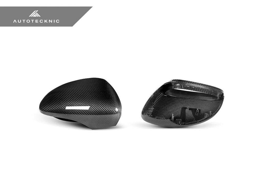 Kies-Motorsports AutoTecknic USA AutoTecknic Replacement Dry Carbon Mirror Covers - Porsche 971 Panamera