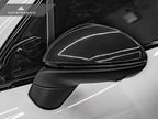 Kies-Motorsports AutoTecknic USA AutoTecknic Replacement Dry Carbon Mirror Covers - Porsche 9Y0 Cayenne 2019-2025 Porsche 9Y0 & 9Y0.2 Cayenne Models / Left Hand Drive