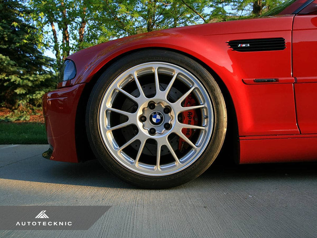 Kies-Motorsports AutoTecknic USA AutoTecknic Replacement Glazing Black Fender Gills - BMW E46 M3
