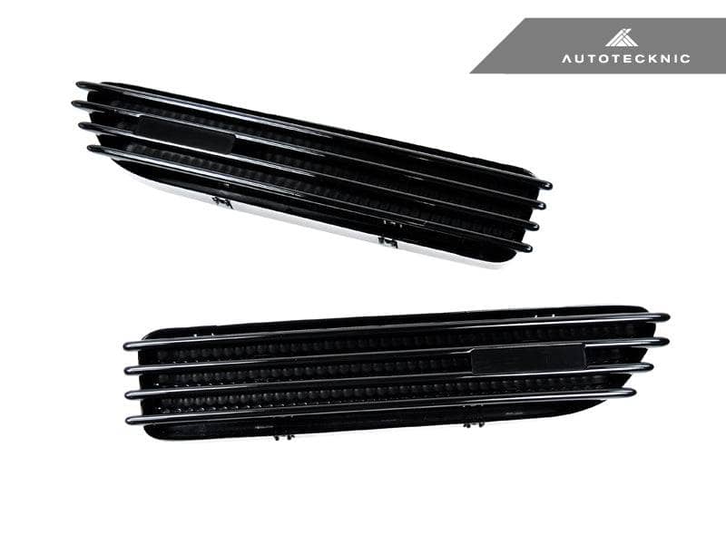 Kies-Motorsports AutoTecknic USA AutoTecknic Replacement Glazing Black Fender Gills - E46 Coupe & Cabrio | M3