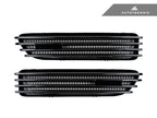 Kies-Motorsports AutoTecknic USA AutoTecknic Replacement Glazing Black Fender Gills - E46 M3