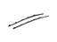 Kies-Motorsports AutoTecknic USA AutoTecknic Replacement Glazing Black Fender Trim - E63 Coupe/ E64 Cabrio 6-Series & M6