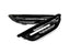 Kies-Motorsports AutoTecknic USA AutoTecknic Replacement Glazing Black Fender Vents - BMW F10 M5