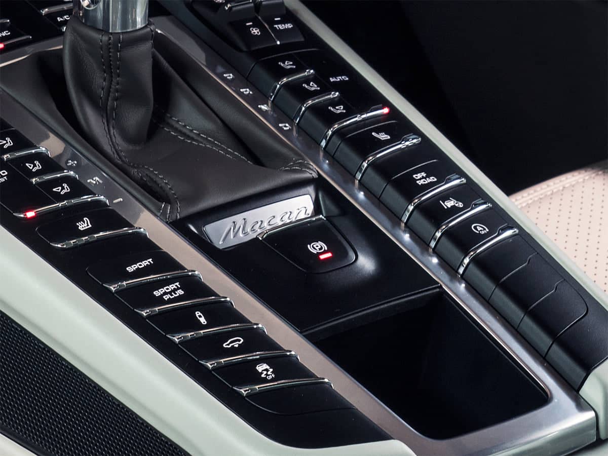 Kies-Motorsports AutoTecknic USA AutoTecknic Replacement Parking Brake Button - Porsche Macan 2014-2022