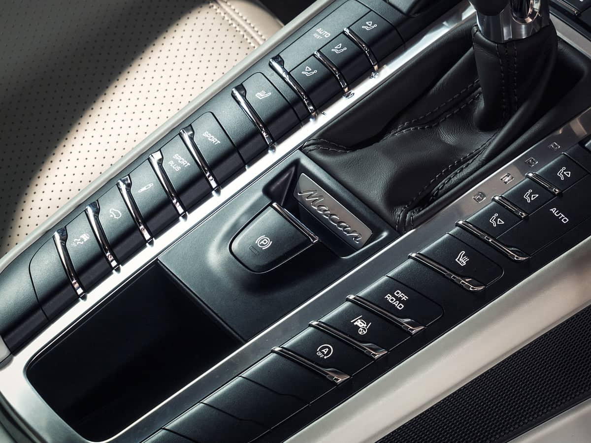 Kies-Motorsports AutoTecknic USA AutoTecknic Replacement Parking Brake Button - Porsche Macan 2014-2022