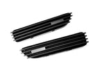 Kies-Motorsports AutoTecknic USA AutoTecknic Replacement Stealth Black Fender Gills - BMW E46 M3