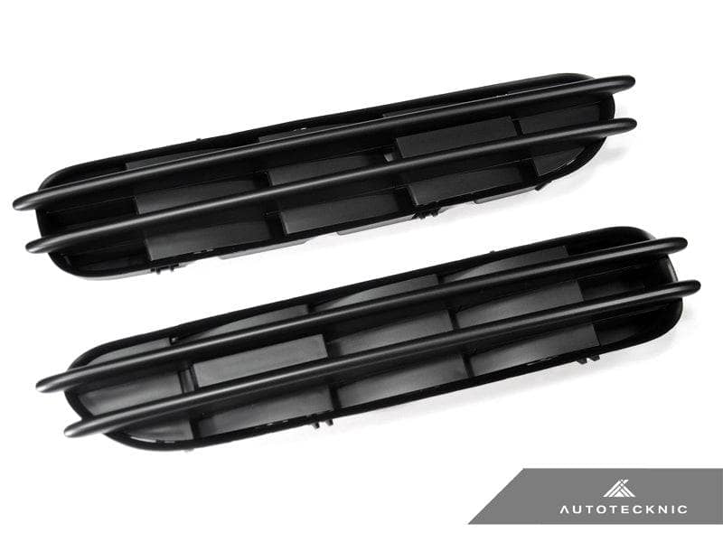 Kies-Motorsports AutoTecknic USA AutoTecknic Replacement Stealth Black Fender Gills - E60 M5 Sedan / E61 M5 Wagon