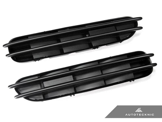Kies-Motorsports AutoTecknic USA AutoTecknic Replacement Stealth Black Fender Gills - E60 M5 Sedan / E61 M5 Wagon