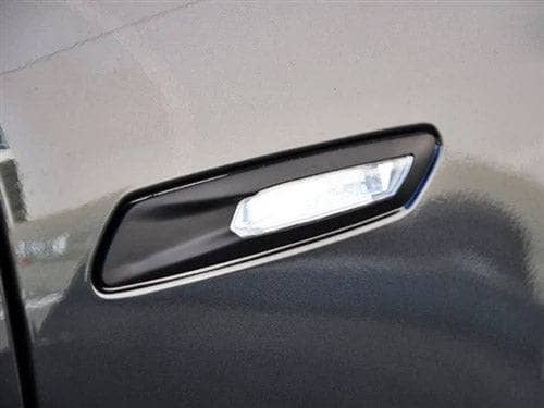 Kies-Motorsports AutoTecknic USA AutoTecknic Replacement Stealth Black Fender Light Trims - F10 Sedan / F11 Wagon | 5 Series