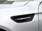 Kies-Motorsports AutoTecknic USA AutoTecknic Replacement Stealth Black Fender Vents - F10 Sedan | M5