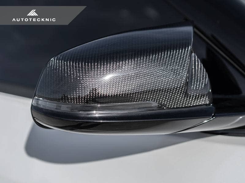 Kies-Motorsports AutoTecknic USA AutoTecknic Replacement Version II Aero Dry Carbon Mirror Covers - A90 Supra 2020-Up