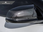 Kies-Motorsports AutoTecknic USA AutoTecknic Replacement Version II Aero Dry Carbon Mirror Covers - A90 Supra 2020-Up