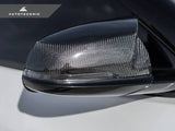 Kies-Motorsports AutoTecknic USA AutoTecknic Replacement Version II Aero Dry Carbon Mirror Covers - A90 Supra 2020-Up